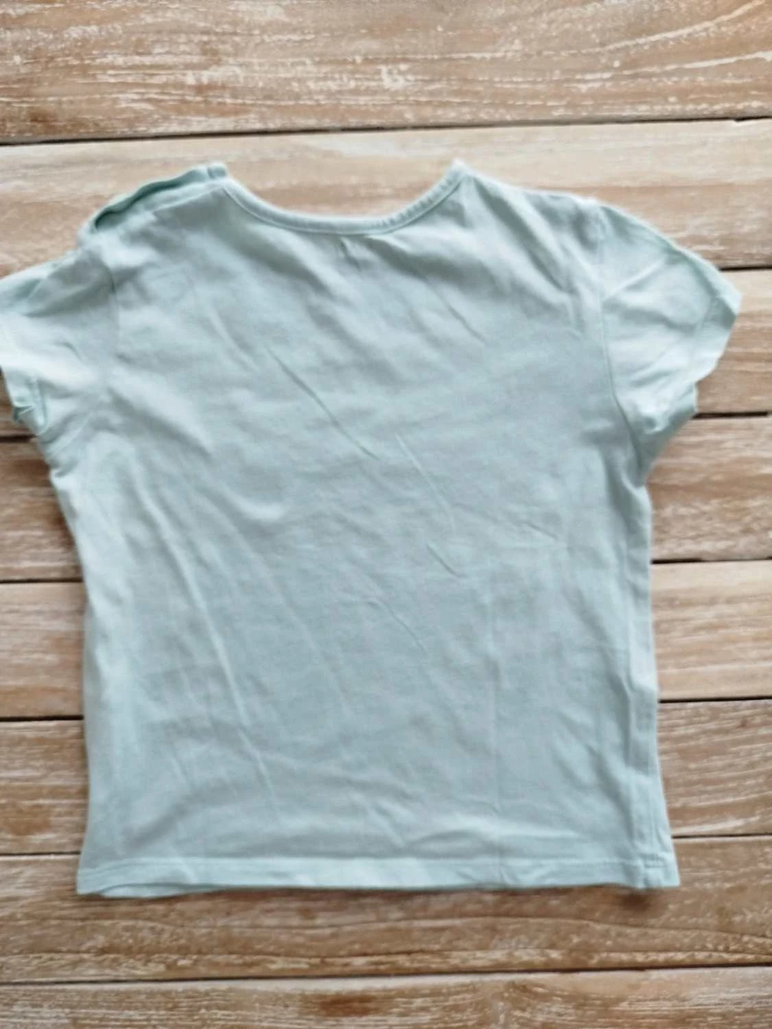 🌈 T-shirt met korte mouwen lichtblauw Kiabi baby Meisje of Jongen 2 jaar / 86 cm – photo 4